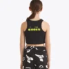 Jg. Crop Top Smile Logo Camiseta corta con logotipo – Niña