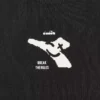 Jg. Crop Top Smile Logo Camiseta corta con logotipo – Niña