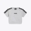 Jg. Crop Top Tape Top corto de canalé – Niña