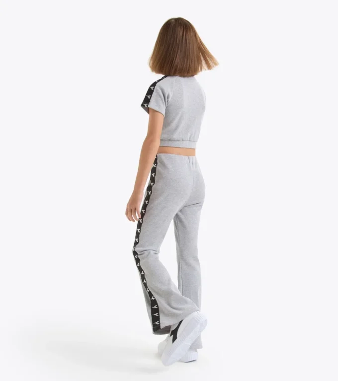 Jg. Crop Top Tape Top corto de canalé – Niña