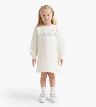 Jg. Dress Rhinestone Td Vestido con forro polar – Niñas