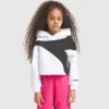 Jg.Hoodie Crop Power Logo Sudadera deportiva de algodón – Niñas Jg.Hoodie Crop Power Logo Sudadera deportiva de algodón – Niñas