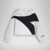 Jg.Hoodie Crop Power Logo Sudadera deportiva de algodón – Niñas Jg.Hoodie Crop Power Logo Sudadera deportiva de algodón – Niñas