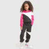 Jg.Hoodie Crop Power Logo Sudadera deportiva de algodón – Niñas Jg.Hoodie Crop Power Logo Sudadera deportiva de algodón – Niñas