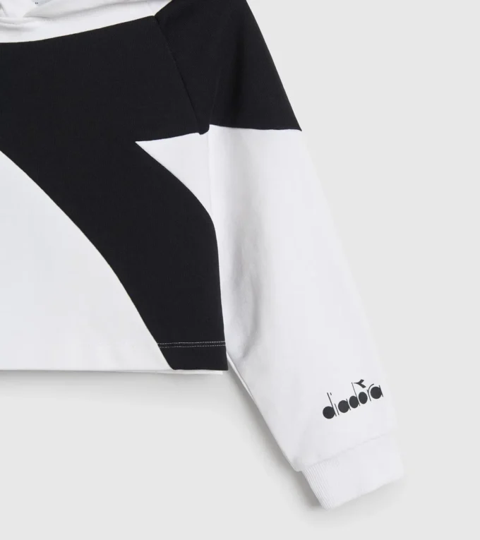 Jg.Hoodie Crop Power Logo Sudadera deportiva de algodón – Niñas Jg.Hoodie Crop Power Logo Sudadera deportiva de algodón – Niñas