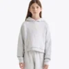 Jg. Hoodie District Sudadera con capucha y detalles – Niña