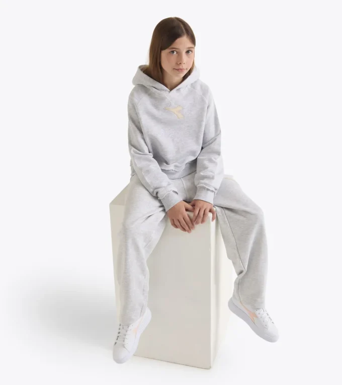 Jg. Hoodie District Sudadera con capucha y detalles – Niña
