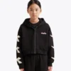 Jg. Hoodie Fz Wonderland Sudadera con capucha y cremallera – Niñas
