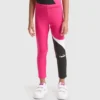 Jg.Leggings Power Logo Leggings deportivos de felpa de algodón elástico – Niñas Jg.Leggings Power Logo Leggings deportivos de felpa de algodón elástico – Niñas
