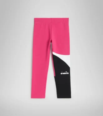 Jg.Leggings Power Logo Leggings deportivos de felpa de algodón elástico – Niñas