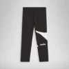 Jg.Leggings Power Logo Leggings deportivos de felpa de algodón elástico – Niñas Jg.Leggings Power Logo Leggings deportivos de felpa de algodón elástico – Niñas
