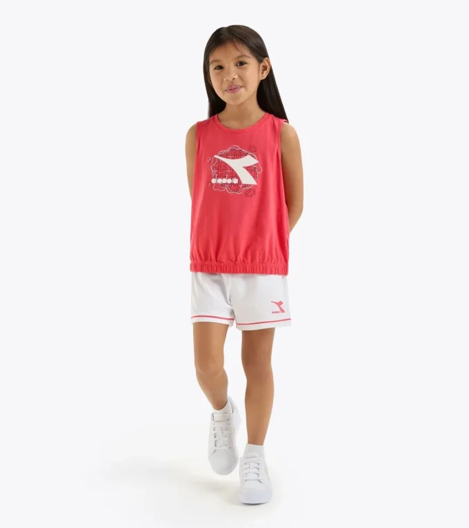 Jg. Set Ss Puzzles Conjunto deportivo – Camiseta sin mangas y pantalones cortos – Niña