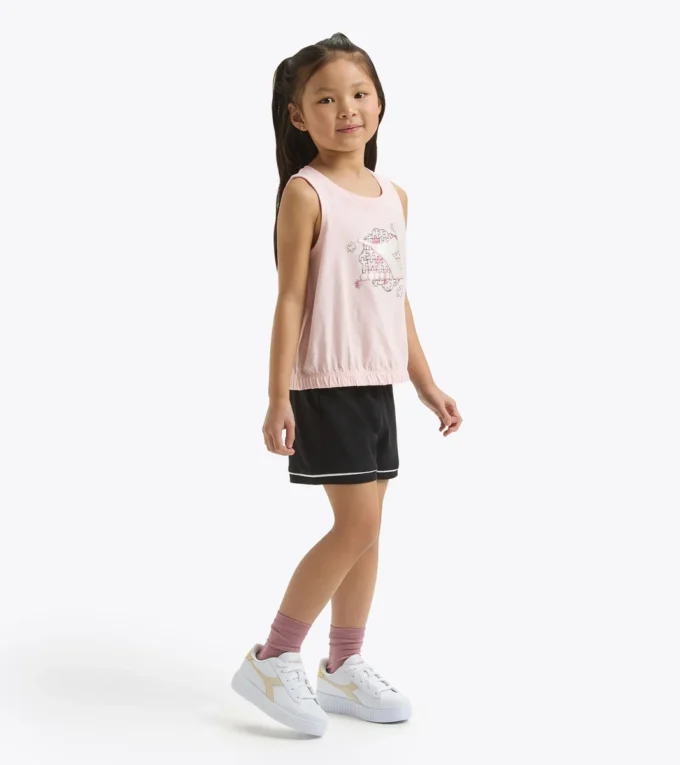 Jg. Set Ss Puzzles Conjunto deportivo – Camiseta sin mangas y pantalones cortos – Niña