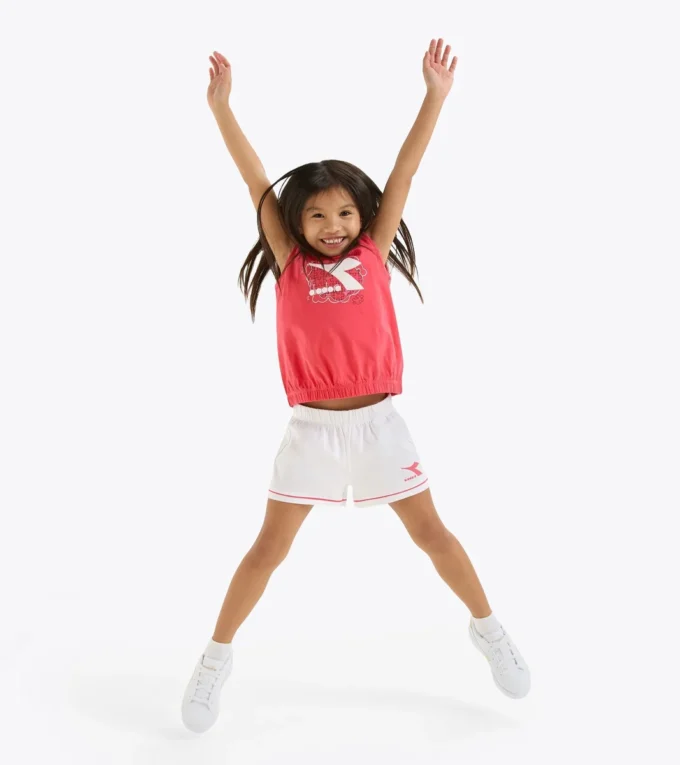 Jg. Set Ss Puzzles Conjunto deportivo – Camiseta sin mangas y pantalones cortos – Niña