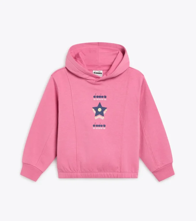 Jg. Sudadera con capucha Logo Hoodie – Ajuste cómodo – Niña Jg. Sudadera con capucha Logo Hoodie – Ajuste cómodo – Niña