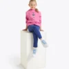 Jg. Sudadera con capucha Logo Hoodie – Ajuste cómodo – Niña Jg. Sudadera con capucha Logo Hoodie – Ajuste cómodo – Niña