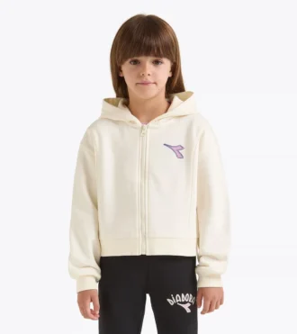 Jg. Sudadera con capucha Sudadera con capucha y logotipo – Corte regular – Niña