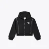 Jg. Sudadera con capucha Sudadera con capucha y logotipo – Corte regular – Niña Jg. Sudadera con capucha Sudadera con capucha y logotipo – Corte regular – Niña