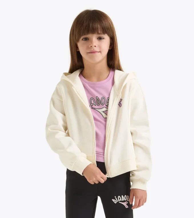 Jg. Sudadera con capucha Sudadera con capucha y logotipo – Corte regular – Niña Jg. Sudadera con capucha Sudadera con capucha y logotipo – Corte regular – Niña
