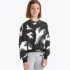 Jg. Sweatshirt Crop Aop Sudadera corta – Niña Jg. Sweatshirt Crop Aop Sudadera corta – Niña