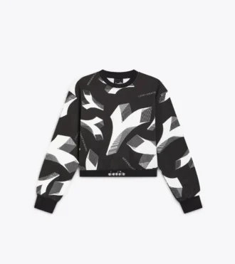 Jg. Sweatshirt Crop Aop Sudadera corta – Niña