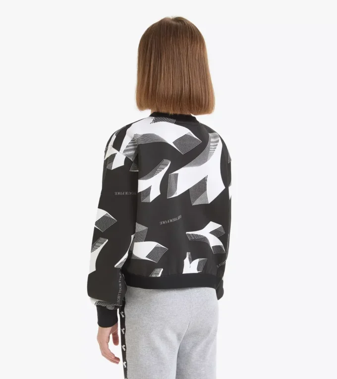 Jg. Sweatshirt Crop Aop Sudadera corta – Niña Jg. Sweatshirt Crop Aop Sudadera corta – Niña