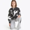Jg. Sweatshirt Crop Aop Sudadera corta – Niña Jg. Sweatshirt Crop Aop Sudadera corta – Niña