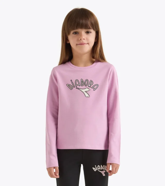 Jg. T-Shirt Ls Logo Camiseta de manga larga – Niña