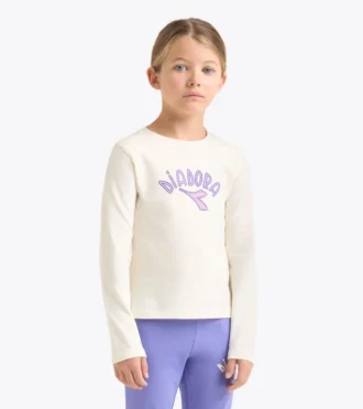 Jg. T-Shirt Ls Logo Camiseta de manga larga – Niña