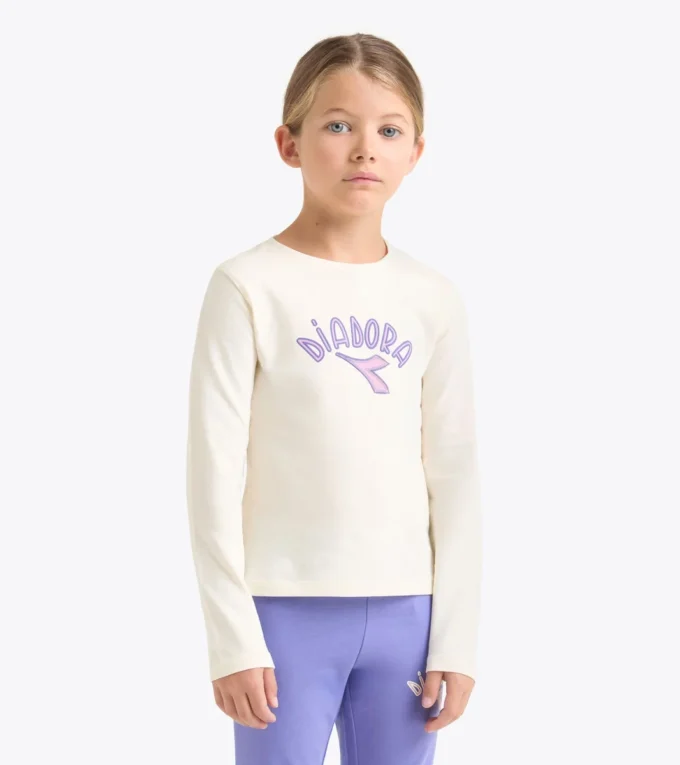 Jg. T-Shirt Ls Logo Camiseta de manga larga – Niña