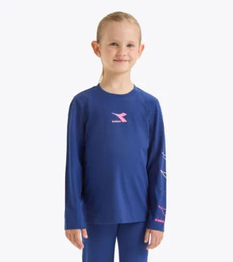 Jg. T-Shirt Ls Logo Camiseta de manga larga – Niña