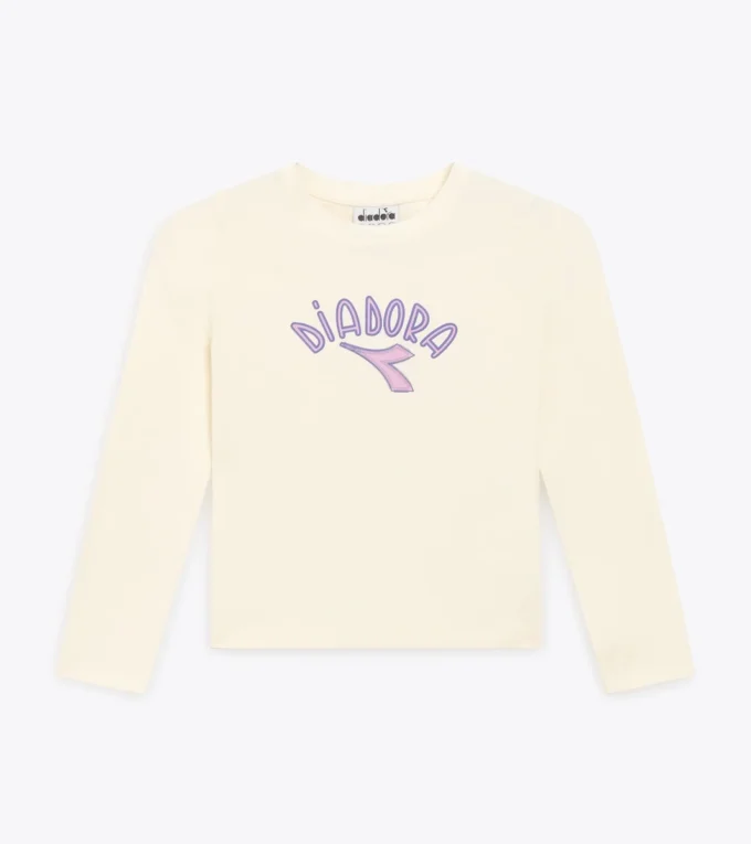 Jg. T-Shirt Ls Logo Camiseta de manga larga – Niña