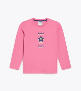 Jg. T-Shirt Ls Logo Camiseta de manga larga – Niña