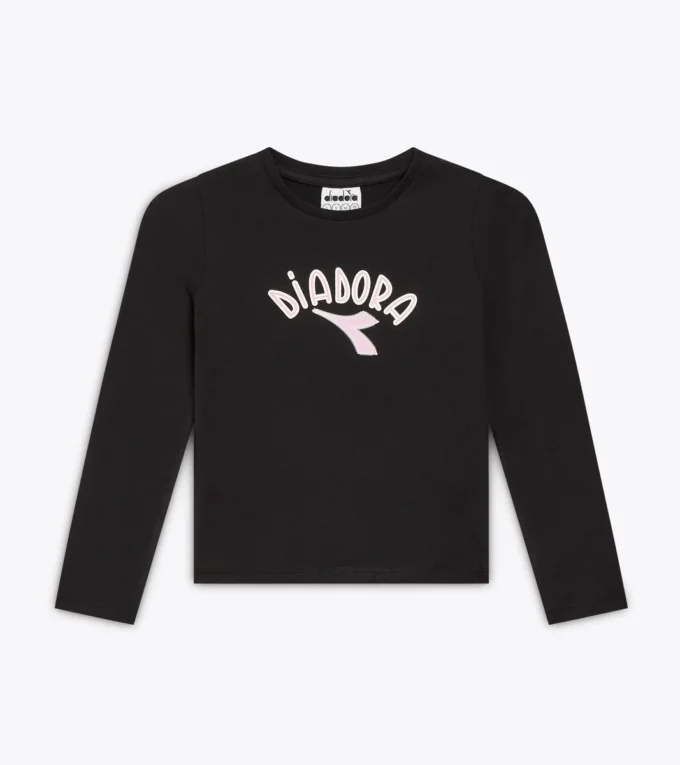 Jg. T-Shirt Ls Logo Camiseta de manga larga – Niña