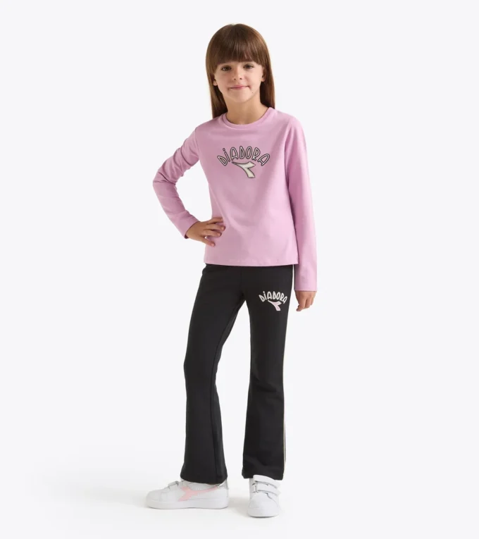 Jg. T-Shirt Ls Logo Camiseta de manga larga – Niña