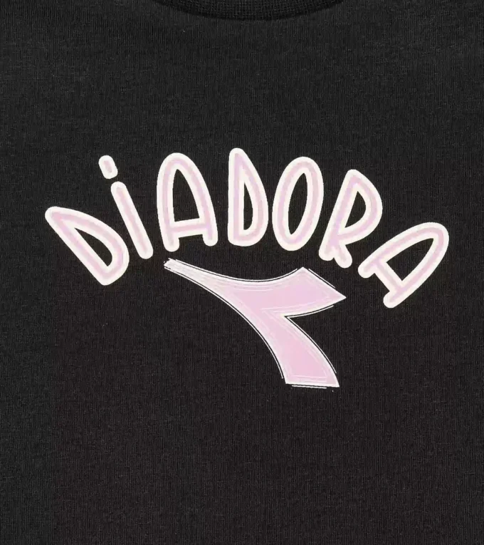 Jg. T-Shirt Ls Logo Camiseta de manga larga – Niña
