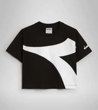 Jg.T-Shirt Ss Power Logo Camiseta deportiva de algodón – Niñas