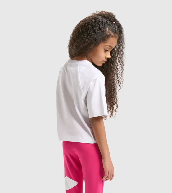 Jg.T-Shirt Ss Power Logo Camiseta deportiva de algodón – Niñas Jg.T-Shirt Ss Power Logo Camiseta deportiva de algodón – Niñas