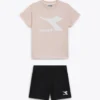 Ju. Conjunto Ss Core Conjunto deportivo – Camiseta y pantalón corto – Unisex – Niños y niñas