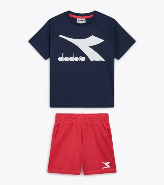 Ju. Conjunto Ss Core Conjunto deportivo – Camiseta y pantalón corto – Unisex – Niños y niñas