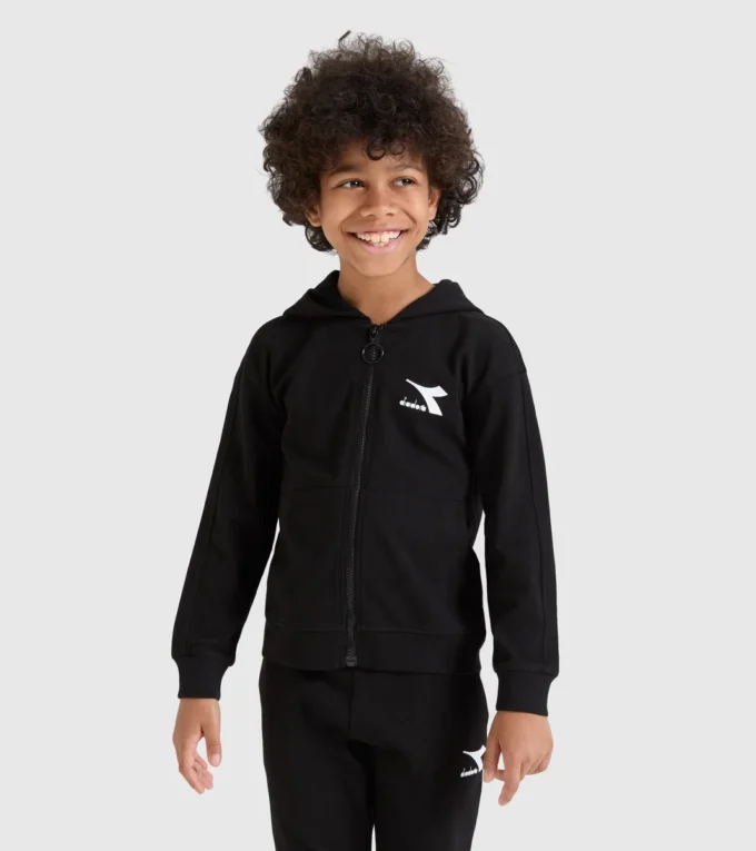Ju. Hoodie Fz Rainbow Sudadera deportiva de algodón para niños – Unisex Ju. Hoodie Fz Rainbow Sudadera deportiva de algodón para niños – Unisex
