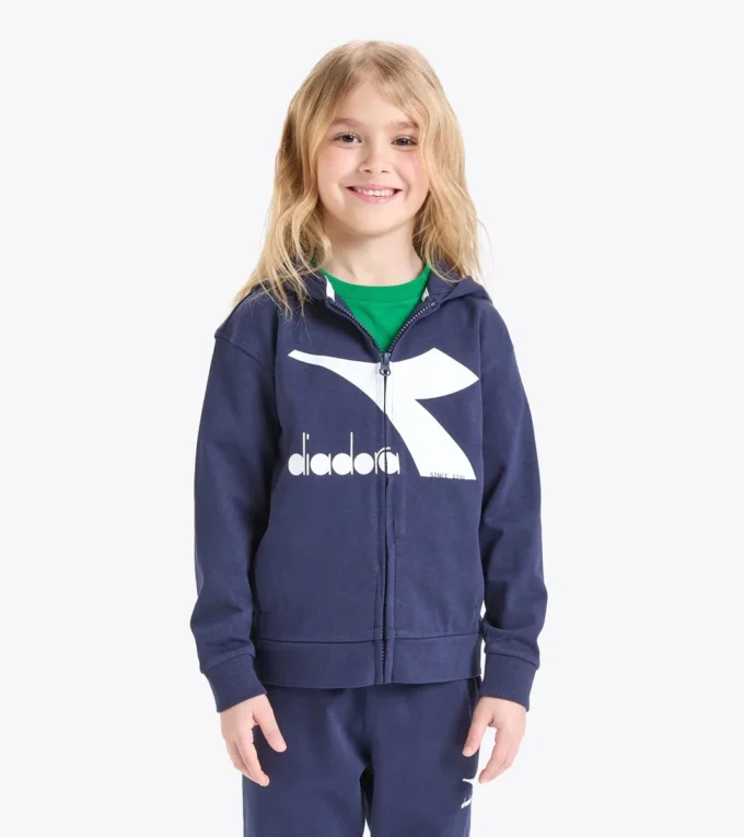 Ju.Hoodie Fz Sudadera con capucha y cremallera completa – Niños