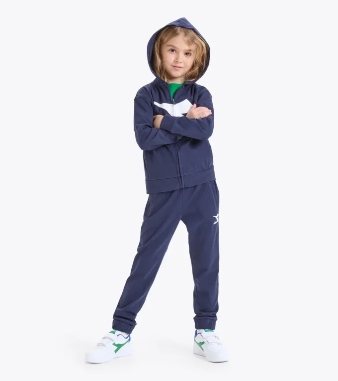 Ju.Hoodie Fz Sudadera con capucha y cremallera completa – Niños