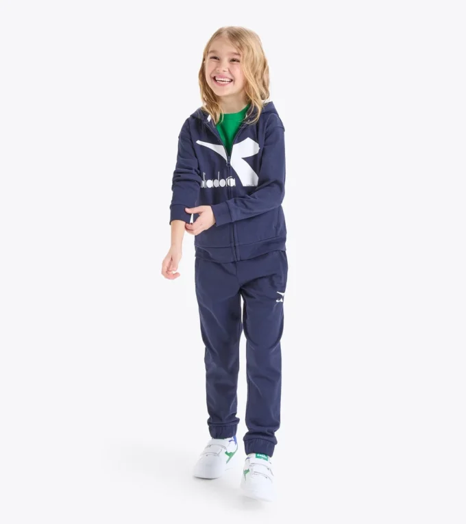 Ju.Hoodie Fz Sudadera con capucha y cremallera completa – Niños