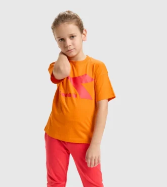 Ju.T-Shirt Ss Bl Rainbow Junior camiseta de algodón – Unisex