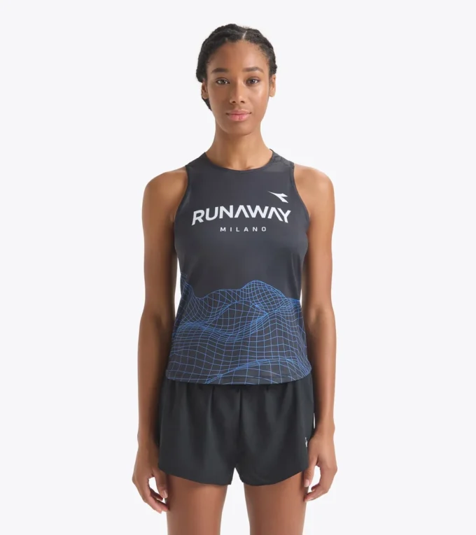 L. Camiseta sin mangas superligera Runaway Camiseta sin mangas para correr Runaway – Tejido ligero