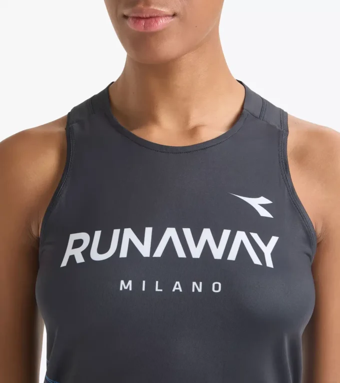 L. Camiseta sin mangas superligera Runaway Camiseta sin mangas para correr Runaway – Tejido ligero