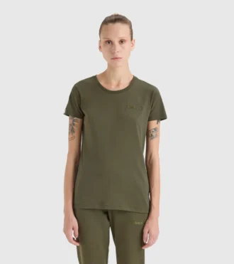 L. Camiseta Ss Mii Camiseta de algodón – Fabricada en Italia