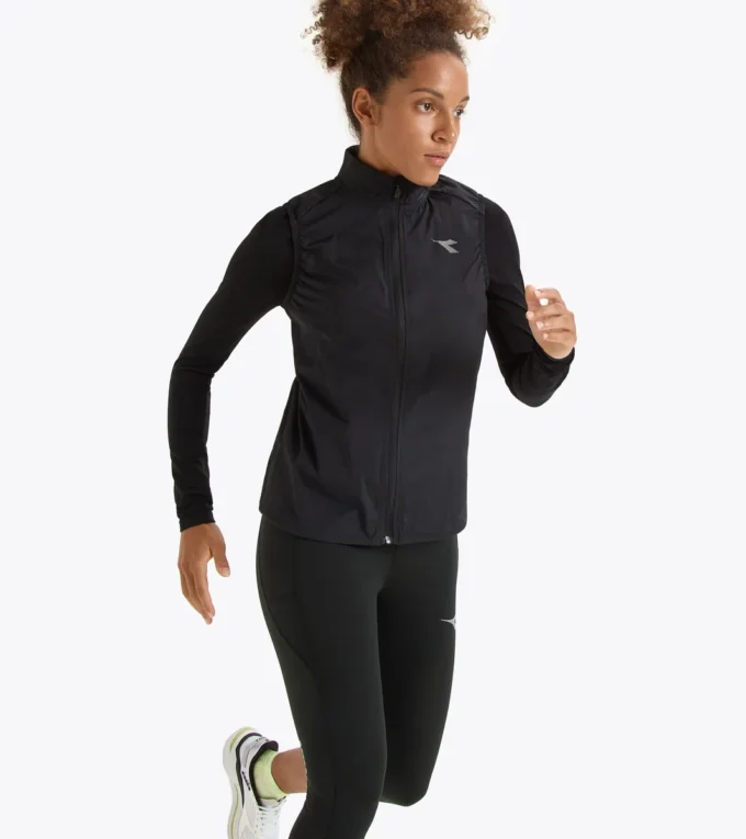 L. Chaleco plegable Chaleco de running plegable y cortavientos L. Chaleco plegable Chaleco de running plegable y cortavientos