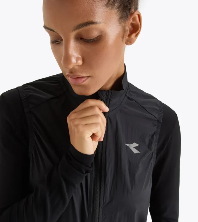 L. Chaleco plegable Chaleco de running plegable y cortavientos L. Chaleco plegable Chaleco de running plegable y cortavientos